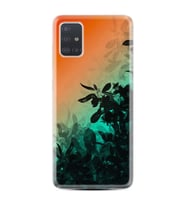 Samsung a71 A72 A73 A7 A9 2018 C7 C9 Kılıf Desenli Silikon Güzel Çiçekler 1712