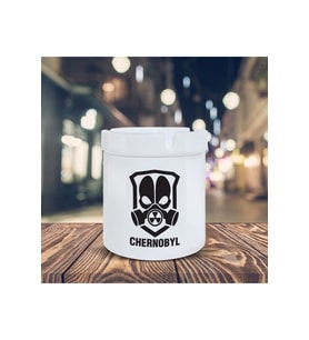 Chernobyl Logo Baskılı Küllük Kül Tablası- Kl253