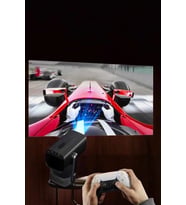 Taşınabilir Sinema Oyun Projektörü Akıllı Projeksiyon Android 11