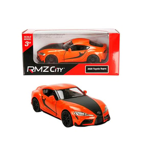 Rmz City 1:32 Uzak Doğu Serisi Die Cast Çek Bırak Model Araba - Turuncu 2020 Toyota Supra