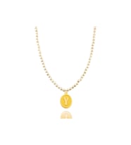 14 Ayar 0.45 Gram Y Harfli İncili Kolye