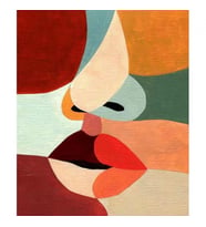 Kadının Esareti 5 Sayılarla Boyama 1 Seti Kasnaklı 40 x 50 cm