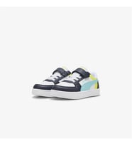 PUMA Caven 2.0 Block Çocuk Spor Ayakkabı BEYAZ SİYAH