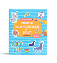 Mantıksal Düşünme Becerileri Ve Dikkat Etkinlik Kitabı - İrina Kukushkina- Dikkat Atölyesi Yayınları