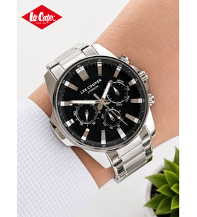 Lee Cooper Çelik Kordon Kadran Özellikleri Aktif 50 Mt Suya Dayanıklı Erkek Kol Saati LC.K01.M2