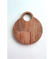 Ahşap Kesme Tahtası – Sunumluk Doğal Kayın Ağacı 30x26 cm