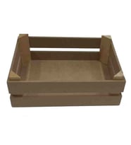 MDF Kasa No:2 (21x30 cm.) Boyanabilir Ahşap Obje 
