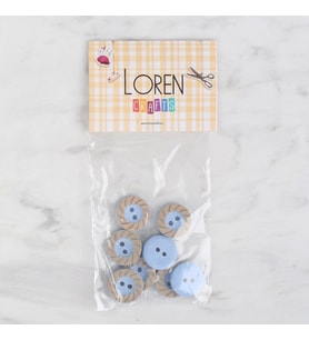 Loren Crafts 8 li açık mavi - 350