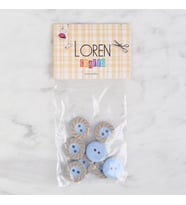 Loren Crafts 8 li açık mavi - 350