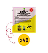 48 Adet 25 Gr Sintut Karasinek Tuzağı Için Çekici Yem  1200 Gr.