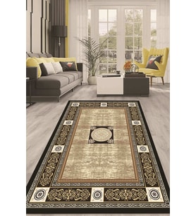 Dijital Kaymaz Taban Yıkanabilir Modern Renkli Salon Halısı Mutfak Halısı Yolluk ND-HT-1210 (Çok Renkli)