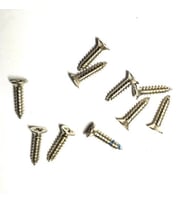 Klips, Menteşe, Ayak, Ağaç, Sunta Vidası 2,2x9,5mm - Nikel 100 Adet
