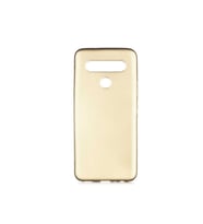LG K61 Uyumlu Kılıf Zore Premier Silikon Kapak (Gold)