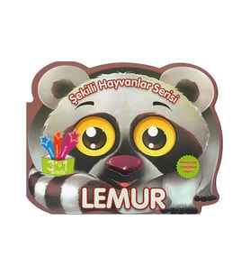 Şekilli Hayvanlar Serisi - Lemur Parıltı Yayınları
