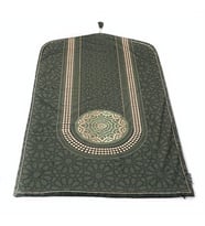 Astarlı Ortadoğu Kadife Seccade Yeşil 63×116 cm 268 gr