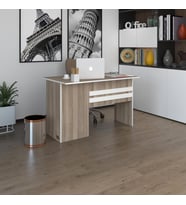 Kenzlife ofis masası kamikaze crd sağ 75*120*60 kilitli kapaklı dolap şeritli bilgisayar çalışma masası (Karışık)