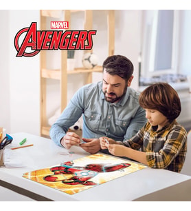 Iron Man 300 Parça Puzzle 35585 - Metal Kutu