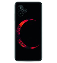 General Mobile GM 24 Pro Kılıf Silikon Desen Özel Seri Red Moons 1747
