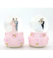 Işıklı Müzikli Kar Küresi 13 Cm Alk1787