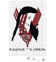 Ragnar Lothbrok Puzzle 240 Parça Yapboz
