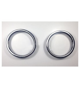 RENAULT SYMBOL- 13/16; SİS LAMBA ÇERÇEVESİ NİKELAJLI SAĞ/SOL (SET 2 PARÇA) 261527502R 1434-2060
