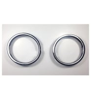 RENAULT SYMBOL- 13/16; SİS LAMBA ÇERÇEVESİ NİKELAJLI SAĞ/SOL (SET 2 PARÇA) 261527502R 1434-2060