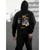 Unisex The Dream Baskılı Eşofman Takımı (Siyah)