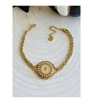 ÇELİK ATA İKİLİ ZİNCİR BİLEKLİK GOLD RENK ACR0759