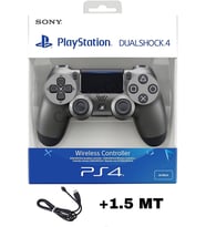 Playstation DualShock 4 Uyumlu V2 Yenilenmiş Ps4 Oyun Kolu Pc + Ps4 ( 1.5MT ŞARJ KABLOSU)