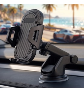 Araç Telefon Tutucu Vakumlu – 360° Dönebilen Ayarlanabilir Araç İçi Telefon Standı