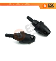 Fiat Doblo MK1 119 223 2000-2021 46818055 için 2 Adet Arka Cam Su Fıskiye Memesi