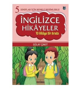 5. Sınıflar İçin Renkli Resimlerle İngilizce Hikayeler Seti - 10 Hikaye Bir Arada