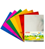 Bigpoint Alüminyum Folyo A4 Karışık 10 Renk - 85 Gram