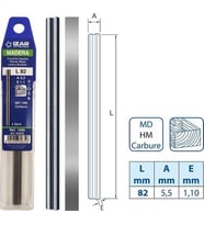 İzar Planya Bıçağı 82 mm 1 Çift