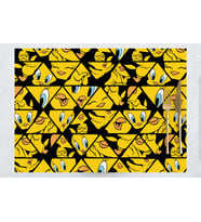 Adawall Home Tweety Face Kumaş Amerikan Servis 4'lü Set 35X50CM