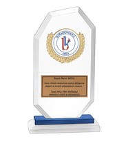 ODAK KUPA - Cam Plaketler - CM-002 B - 12x21 cm