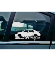 Corolla S  XRSKelebek Cam Araba oto Sticker 19 cm 2 Adet