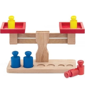 Playwood Ahşap Kutulu Terazi 313
