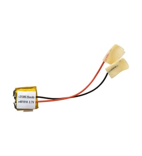 Powermaster 3.7 Volt 25 Mah Lityum Polimer Şarjlı Pil 4X10X10 mm Akıllı Saat Kulaklık Pili