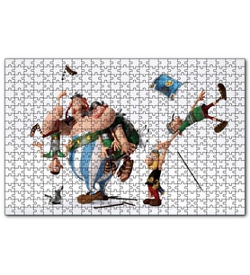 Cakapuzzle Tanrıların Etki Alanı Asterix Görseli  Puzzle Yapboz MDF (Ahşap) (120 Parça)