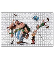 Cakapuzzle Tanrıların Etki Alanı Asterix Görseli  Puzzle Yapboz MDF (Ahşap) (120 Parça)