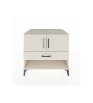 Kronos Şifonyer 2 Raflı Tek Çekmeceli 2 Kapaklı 88x59x80 Aytaşı-Aytaşı
