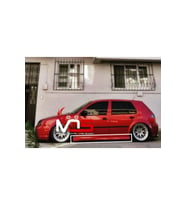 VW GOLF MK4 CUSTOM MARŞPİYEL TK FİBERGLASS BOYASIZ