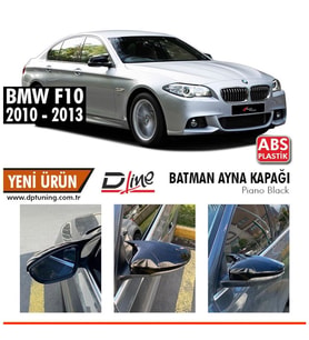 Bmw F10 Yarasa Ayna Kapağı Piano Black Parlak Siyah