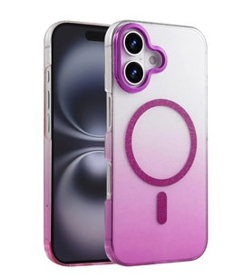 Durukar® iPhone 16 Plus Glossy Magsafe Kapak - Mor