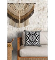 Modern Etnik Desenli Çift Yön Dijital Baskılı Dekoratif Kırlent Kılıfı Yastık Kılıfı 39x39cm