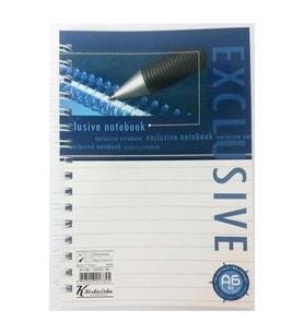 Keskin Color 80 Yaprak A6 Exclusive Spiralli Karton Kapak Çizgili Defter 143201-99