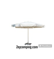 Havalandırmalı 4m2 Kamp Bahçe Plaj Teras Cafe Restorant Semşiye (Ayak Hariç ) (Krem)