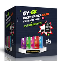 KPSS GK-GY Video Ders Paketi (5’li Deneme Hediyeli)