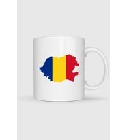 Flag Of Romania Tasarımlı Kupa Bardak